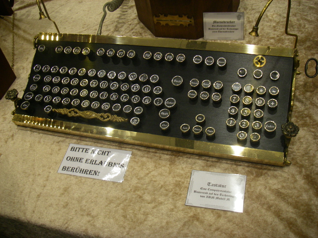 Steampunk-Keyboard